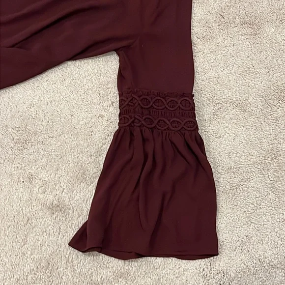 Loft Outlet Blouse with Bell Sleeves - Picture 4 of 8